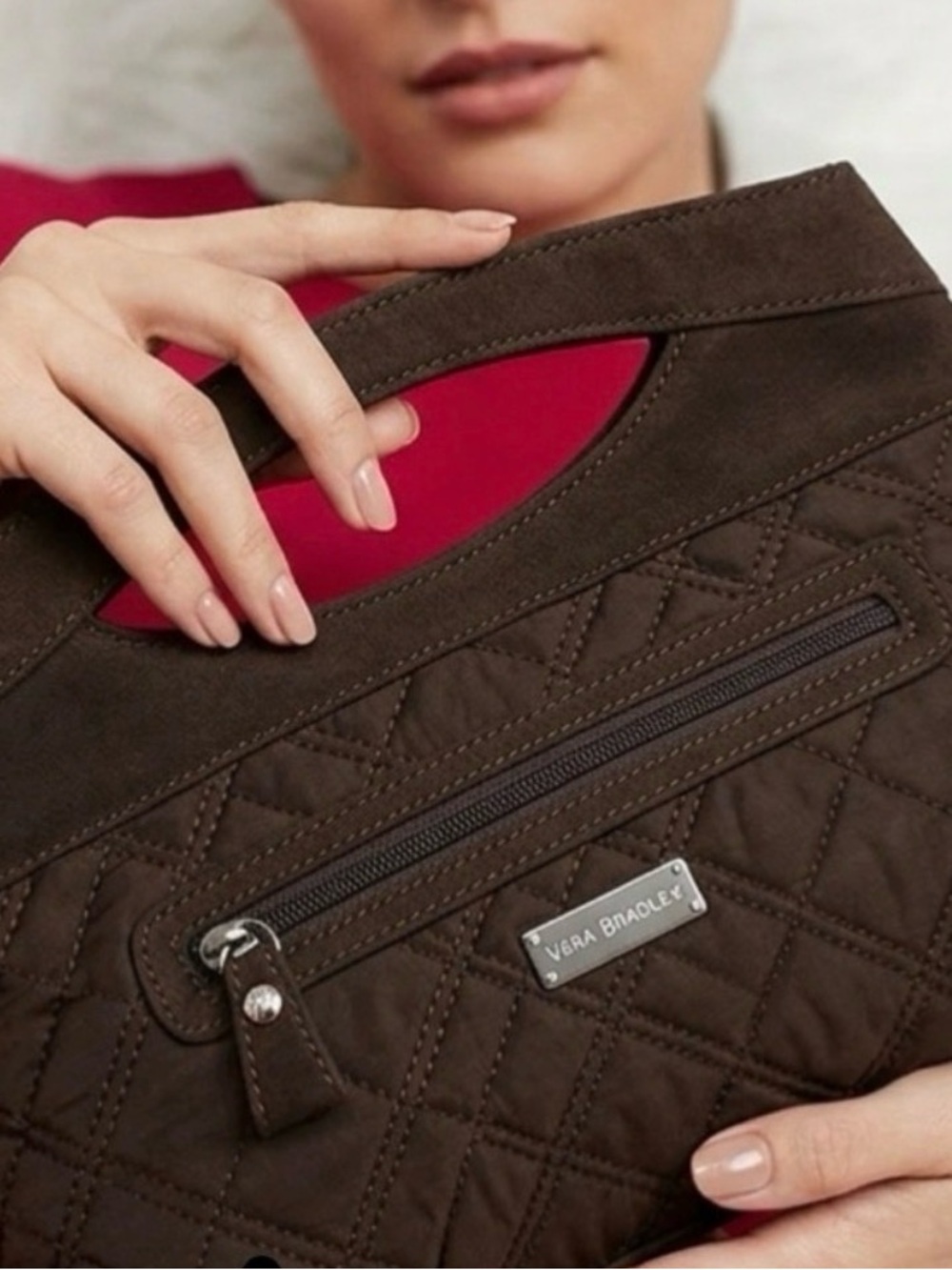 Vera Bradley Quilted Clutch Bag